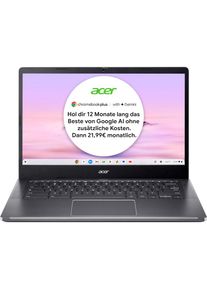 Acer Chromebook &raquo;Chromebook Plus 514 (CB514-4H-364N)&laquo; 35, 56 cm / 14 &prime;&prime; Intel Core i3 UHD Graphics 256 GB SSD