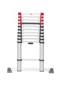 Hailo Teleskopleiter &raquo;FlexLine&laquo; Alu-Sicherheits-Teleskopleiter 11 Sprossen