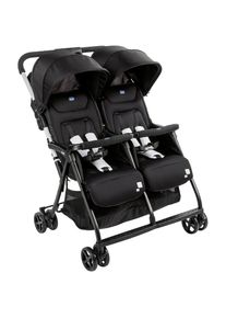 Chicco Zwillingsbuggy &raquo;OHlal&agrave; Twin, Black Night&laquo; 15 kg Zwillingskinderwagen