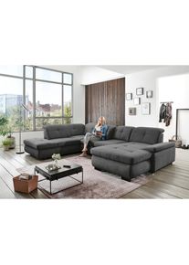 Die PlanBar Ecksofa &raquo;MP-IN16012 L-Form, mit Federkern-Polsterung&laquo; inkl. Sitztiefenverstellung wahlweise mit weiteren Funktionen