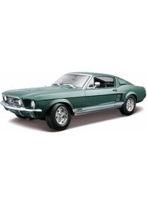 Maisto Sammlerauto &raquo;Ford Mustang GTA Fliessheck67, 1:18, gr&uuml;n&laquo; 1:18 aus Metallspritzguss
