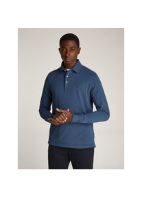 Tommy Hilfiger Langarm-Poloshirt &raquo;1985 SLIM LS POLO&laquo; blau, Gr&ouml;&szlig;e L