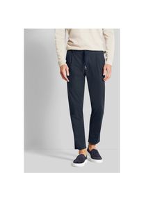 Bugatti Bundfaltenhose mit konischer Passform blau, Gr&ouml;&szlig;e 36