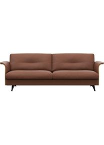 FLEXLUX 3-Sitzer &raquo;Glow bequem und komfortabel durch hochwertigen Sitzaufbau, Designsofa&laquo; Skandinavisches Design, In hochwertiger Verarbeitung