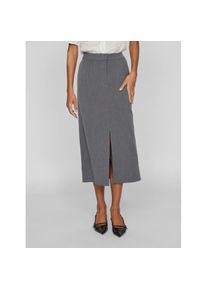 Vila Maxirock &raquo;VIVARONE HW LONG SKIRT - NOOS&laquo; grau, Gr&ouml;&szlig;e 42