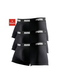Puma Hipster Packung, 3er-Pack, mit Logoschriftzug auf breitem Bund schwarz, Gr&ouml;&szlig;e XL