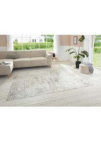 ELLE DECORATION Designteppich &raquo;Chameis&laquo; rechteckig 4 mm H&ouml;he Viskose, Vintage Look, Seiden Optik, Wohnzimmer, Schlafzimmer, Teppich