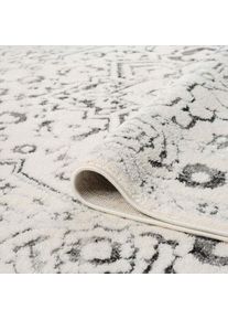 Carpet City Teppich &raquo;LOUNGE 0638&laquo; rechteckig 15 mm H&ouml;he Kurzflor-Teppich Modern, Hoch-Tief-Struktur, Wohnzimmer, Schlafzimmer