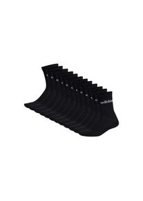 adidas originals Kurzsocken &raquo;Socken Linear Crew Cushioned 12er Pack&laquo; schwarz, Gr&ouml;&szlig;e 43-45
