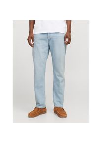 Jack & Jones Jack & Jones Loose-fit-Jeans &raquo;JJICHRIS JJORIGINAL SBD 921 SN&laquo; mit G&uuml;rtelschlaufen blau, Gr&ouml;&szlig;e 33