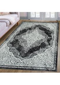 my home Teppich &raquo;Harvii, kurzflor&laquo; rechteckig 8 mm H&ouml;he Orient-Design, weiche Haptik, Wohnzimmer, Esszimmer, Schlafzimmer