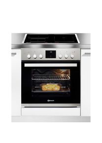 Bauknecht Flex-Induktions-Herd-Set &raquo;HIS3 EI8V2 IN&laquo; mit 2-fach-Teleskopauszug PowerHei&szlig;luft