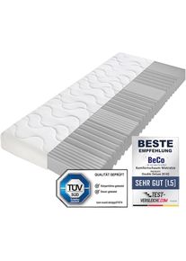 Beco Komfortschaummatratze &raquo;Double Deluxe Matratze 20, Matratze in 90x200 cm und weiteren Gr&ouml;&szlig;en&laquo; 20 cm hoch Raumgewicht: 28 kg/m&sup3; 1 Stk. tlg. 