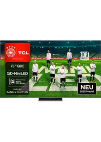 TCL Mini-LED-Fernseher &raquo;75Q8CX7&laquo; 189 cm/75 &prime;&prime; Smart-TV Audio von Bang & Olufsen, Smart TV, Apple TV, 144Hz, 4K, Dolby Vision