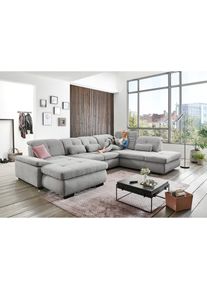 Die PlanBar Ecksofa &raquo;MP-IN16012 L-Form, mit Federkern-Polsterung&laquo; inkl. Sitztiefenverstellung wahlweise mit weiteren Funktionen