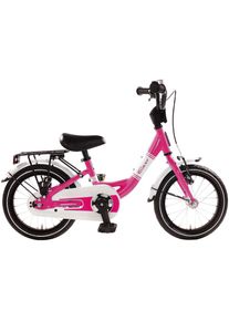 Bachtenkirch Kinderfahrrad &raquo;14" Baxi - pink&laquo; 1 Gang ohne Schaltung Packung, Alu Kinderfahrrad mit Vollausstattung, erh&auml;ltlich in 14/16/18 Zoll