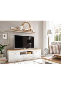 Home Affaire Wohnwand &raquo;Westminster TOPSELLER!&laquo; Set, Lowboard und Wandregal, 2 Stk. tlg.