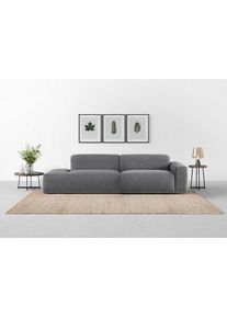 Trendmanufaktur Big-Sofa &raquo;Braga, mit hochwertigem Kaltschaum, Megasofa, in Cord erh&auml;ltlich&laquo; modernes Big-Sofa, Couch mit hohem Sitzkomfort, 277/72/107