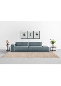 Trendmanufaktur Big-Sofa &raquo;Braga, mit hochwertigem Kaltschaum, Megasofa, in Cord erh&auml;ltlich&laquo; modernes Big-Sofa, Couch mit hohem Sitzkomfort, 277/72/107