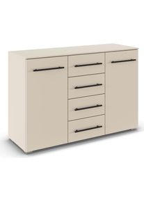 Rauch Kombikommode &raquo;Sideboard Schubladenkommode AVOLA mit Dekorfront&laquo; Breite 120 cm inkl. Soft-Close-Funktion, vier gro&szlig;e Schubladen und 2 T&uuml;ren, mit 