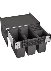 Blanco M&uuml;lltrennsystem &raquo;Select II 60/4&laquo; 4 Beh&auml;lter Kunststoff, Stahlblech, 600 mm Untermass
