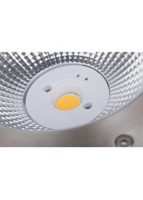 Paulmann LED Einbauleuchte &raquo;DureaIP67 rund 153mm 3000K 8W 530lm 230V Edelstahl Metall&laquo; 1 Stk. Warmwei&szlig; Bodeneinbauleuchte