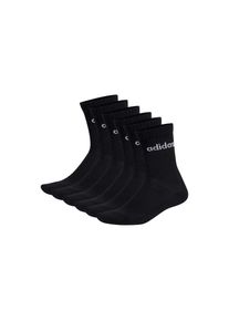 adidas originals Kurzsocken &raquo;Socken Linear Crew Cushioned 6er Pack&laquo; schwarz, Gr&ouml;&szlig;e 46-48