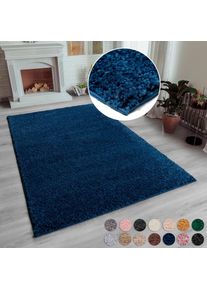 my home Hochflor-Teppich &raquo;Shaggy 30&laquo; rechteckig 30 mm H&ouml;he Teppich, Uni Farben, besonders weich und kuschelig, Kundenliebling