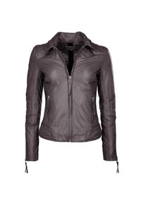 Maze Lederjacke &raquo;Lederjacke Koga&laquo; grau, Gr&ouml;&szlig;e XS