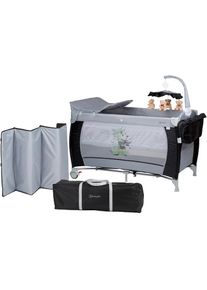 BABYGO Baby-Reisebett &raquo;Sleeper Deluxe, black&laquo; mit Musik-Mobile