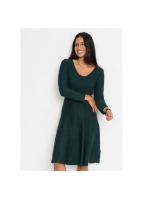 bonprix Strickkleid &raquo;Strickkleid aus flie&szlig;endem Viskose-Mix&laquo; Strickkleid aus flie&szlig;endem Viskose-Mix gr&uuml;n, Gr&ouml;&szlig;e 44/46 (L)