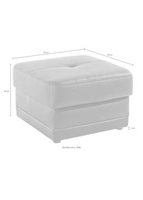 exxpo - sofa fashion Hocker &raquo;Lotos komfortabler Hocker mit tollen Verarbeitungsdetails&laquo;