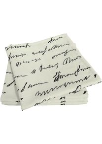 Adam Stoffserviette &raquo;Scribble&laquo; aus Bio-Baumwolle, Made in Germany