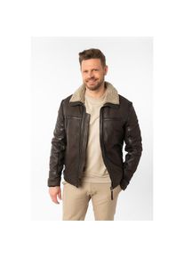 Mauritius Lederjacke &raquo;MMAlasko&laquo; mit Umlegekragen