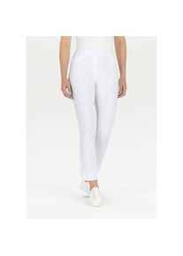 Stehmann Stoffhose Sommerhose im Four-Pocket Style wei&szlig;, Gr&ouml;&szlig;e 42