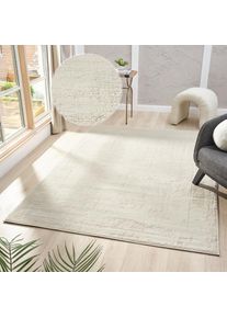 my home Teppich &raquo;Hamsa&laquo; rechteckig 9 mm H&ouml;he dezenter Glanz, Schrumpf-Garn-Effekt, im Vintage-Look, dichte Qualit&auml;t