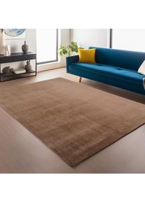 Ayyildiz Teppiche Teppich &raquo;JOY 1400&laquo; rechteckig 11 mm H&ouml;he auch L&auml;ufer, uni Kurzflor, Wohnzimmer, Kinderzimmer