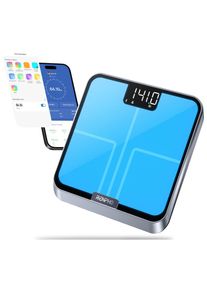 Renpho Personenwaage &raquo;Elis Chroma smarte Personenwaage&laquo; Lichteffekt der Waagenoberfl&auml;che nach Stimmung anpassbar