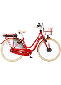 FISCHER BIKE FISCHER Fahrrad &raquo;CITA RETRO 2.0 418 48&laquo; 3 Gang Shimano Shimano 3-Gang Nexus Nabenschaltung Schaltwerk Nabenschaltung Frontmotor mit Akku-Ladeger&auml;t;mit