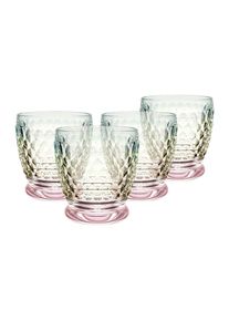 Villeroy & Boch Villeroy & Boch Glas &raquo;Wassergl&auml;ser Boston Pearl 200 ml 4er Set bunt&laquo;