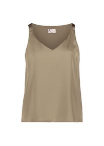 Vera Mont Satinbluse &raquo;Satin-Bluse mit V-Ausschnitt&laquo; braun, Gr&ouml;&szlig;e 36