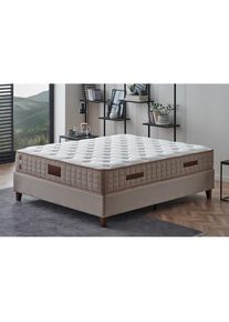 Yatas Bedding Taschenfederkernmatratze &raquo;Majest&auml;t First Class Cool&Wool, Matratze in 90x200 weitere Gr&ouml;&szlig;en&laquo; 30 cm hoch Raumgewicht: 28 kg/m&sup3; 406 Federn