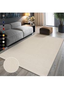 Sanat Teppich &raquo;UNI , auch als L&auml;ufer- und Rundgr&ouml;&szlig;en erh&auml;ltlich&laquo; rechteckig 13 mm H&ouml;he robuster Kurzflorteppich, gro&szlig;e Farbauswahl, Wohnzimmer, alle 