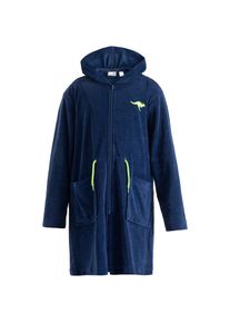 Kangaroos Kinderbademantel &raquo;Kira, Ideal f&uuml;r Zuhause, Schwimmbad oder im Urlaub&laquo; 1 Stk. modernen, sportliches Design, leuchtenden Akzenten blau, Gr&ouml;&szlig;e 