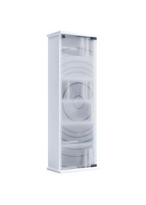 Vcm Media-Regal &raquo;Holz CD DVD Stand Regal Schrank Glast&uuml;r Tilano M&laquo;