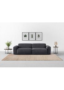 Trendmanufaktur Big-Sofa &raquo;Braga, mit hochwertigem Kaltschaum, Megasofa, in Cord erh&auml;ltlich&laquo; modernes Big-Sofa, Couch mit hohem Sitzkomfort, 254/72/107