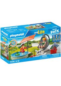 Playmobil Konstruktions-Spielset &raquo;Planschspa&szlig; zu Hause (71476), My City Life&laquo; teilweise aus recyceltem Material; Made in Europe