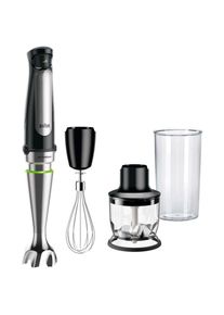 Braun Stabmixer &raquo;MultiQuick 7 MQ 7025X - 1000W, Stufenlosregulierbar, Dynamische Klinge&laquo; 1000 W Spritzschutz, Extra Mahlklinge, 350 ml Zerkleinerer, 