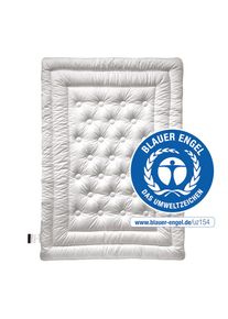 Billerbeck Einziehdecke &raquo;Schafschurwolldecke, E16 Lasse&laquo; leicht F&uuml;llung 100% Schafschurwolle aus kontrolliert biologischem Anbau 1 Stk. tlg. Die Decke