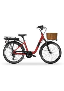 MBM &raquo;Elektro-Citybike RHEA 28 Zoll, red&laquo;